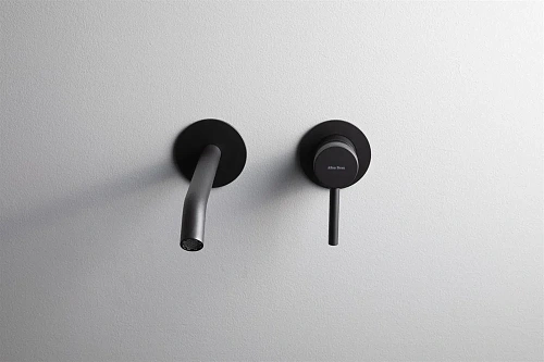 Смеситель для раковины Allen Brau Priority 5.31A03-31 (с внутренней частью) черный матовый Смеситель для раковины Allen Brau Priority 5.31A03-31 (с внутренней частью) черный матовый