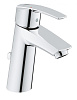 Картинка анонса товара «смеситель для раковины grohe start со средним изливом, донный клапан, хром (23455000)»
