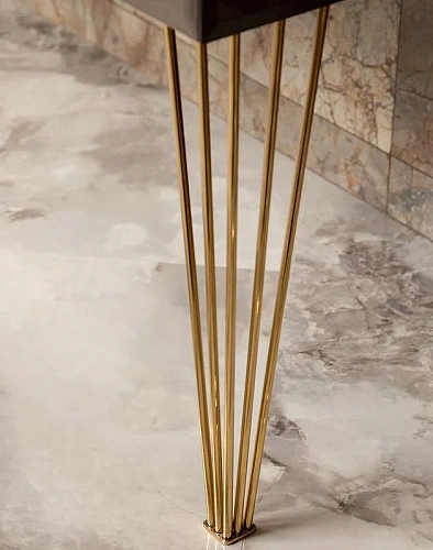 Ножки Boheme Lucido высокие золото пара 775-056-G Ножки Boheme Lucido высокие золото пара 775-056-G