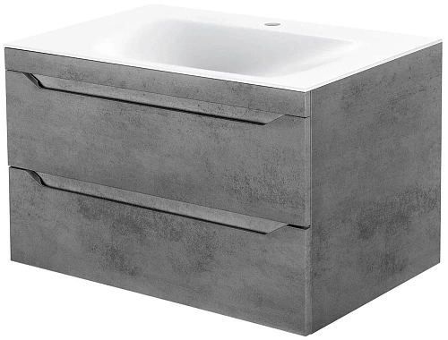 Тумба под раковину Vincea Fine 80 Beton VMC-2F800BT Тумба под раковину Vincea Fine 80 Beton VMC-2F800BT