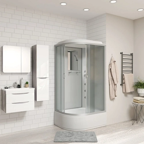 Душевая кабина Niagara Classic NG-2310-14RG (1200х800х2150) высокий поддон (40см) стекло матовое 23101424RG Душевая кабина Niagara Classic NG-2310-14RG (1200х800х2150) высокий поддон (40см) стекло матовое 23101424RG