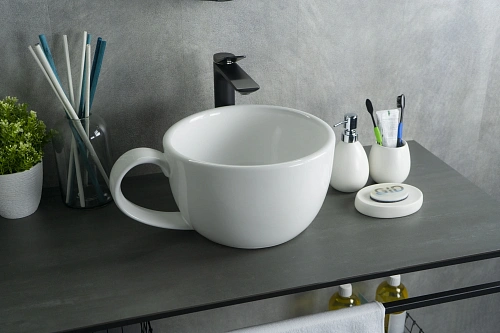 Раковина Gid N9055 51186 накладная белая 40x30x18 Раковина Gid N9055 51186 накладная белая 40x30x18