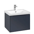 Тумба под раковину Villeroy & Boch Subway 3.0 Marine Blue / Marine Blue C57702VQ Тумба под раковину Villeroy & Boch Subway 3.0 Marine Blue / Marine Blue C57702VQ