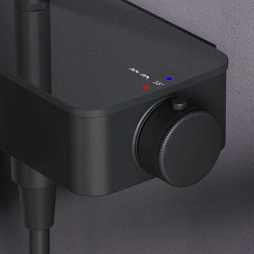 Душевая система AM.PM Inspire V2.0 F0750A522 с термостатом, верхний душ d 250 Душевая система AM.PM Inspire V2.0 F0750A522 с термостатом, верхний душ d 250