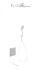 Душевая система Wonzon & Woghand с термостатом, встраиваемая, белый матовый (WW-B4005-MW) Душевая система Wonzon & Woghand с термостатом, встраиваемая, белый матовый (WW-B4005-MW)
