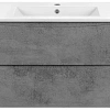 Тумба под раковину Vincea Mia 1000 подвесная, 2 выкатных ящика soft close, Beton VMC-2MC100BT Тумба под раковину Vincea Mia 1000 подвесная, 2 выкатных ящика soft close, Beton VMC-2MC100BT
