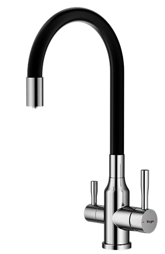 Смеситель для кухни Raglo R81.64.05 с гибким изливом с подключением к фильтру, сатин Смеситель для кухни Raglo R81.64.05 с гибким изливом с подключением к фильтру, сатин