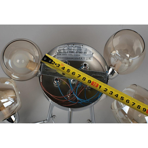 Люстра потолочная Omnilux Tesero OML-27307-05 Люстра потолочная Omnilux Tesero OML-27307-05