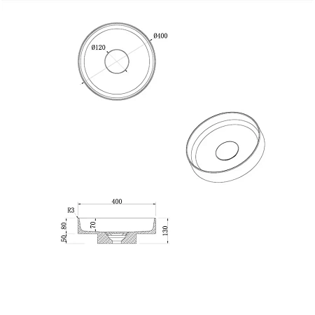 Раковина Armadi Art Corian 400x130 GOLD накладная рифленая 801-R-G Раковина Armadi Art Corian 400x130 GOLD накладная рифленая 801-R-G