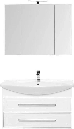 Комплект мебели Aquanet Остин 105 белый 00252222 Комплект мебели Aquanet Остин 105 белый 00252222