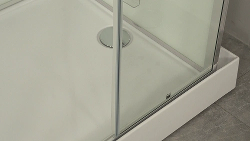 Душевая кабина Timo Premium HELMA (90x120x220) H-520R-T-CH/C стульчик прозрачный Душевая кабина Timo Premium HELMA (90x120x220) H-520R-T-CH/C стульчик прозрачный