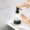 Дозатор жидкого мыла Aquatek ЛИРА AQ4429MB черный матовый Дозатор жидкого мыла Aquatek ЛИРА AQ4429MB черный матовый