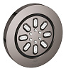 Картинка анонса товара «боковой душ grohe rainshower aqua, круглый, 2 режима струи, темный графит глянцевый (26801a00)»