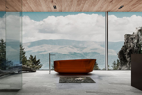 Ванна отдельностоящая ABBER AT9706Opal 170x80 универсальная, коричневый полиэфирная смола Ванна отдельностоящая ABBER AT9706Opal 170x80 универсальная, коричневый полиэфирная смола