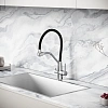 Смеситель для кухни SANCOS Nolia SC12003SS с крановм для фильтра и гибким изливом Смеситель для кухни SANCOS Nolia SC12003SS с крановм для фильтра и гибким изливом