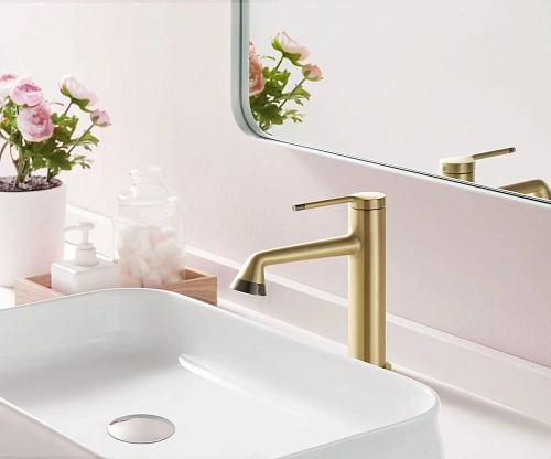 Смеситель для раковины ARROW AMP11855LJ золото Смеситель для раковины ARROW AMP11855LJ золото