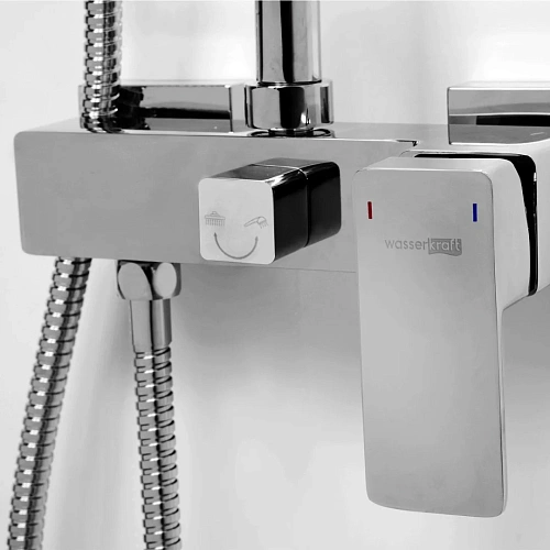 Душевая система WasserKRAFT A17702 хром Душевая система WasserKRAFT A17702 хром