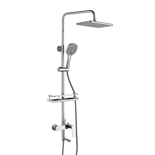 Душевая система Rossinka RS27-46 с регулируемой высотой штанги Душевая система Rossinka RS27-46 с регулируемой высотой штанги