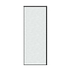 Картинка анонса товара «боковая стенка grossman galaxy 200.k33.01.80.21.02 (80x195) черный матовый, стекло шиншилла»