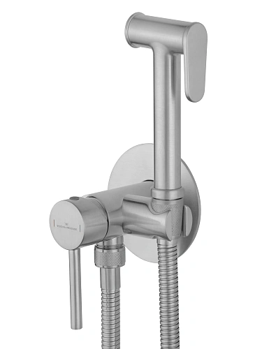 Гигиенический душ Wonzon & Woghand STICK брашированный никель (WW-88829902-BN) Гигиенический душ Wonzon & Woghand STICK брашированный никель (WW-88829902-BN)