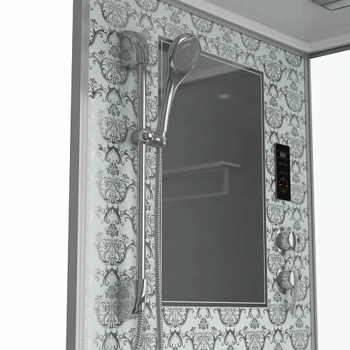 Душевая кабина Niagara Luxe NG-7714W (1000x900х2150) низкий поддон стенки белые Душевая кабина Niagara Luxe NG-7714W (1000x900х2150) низкий поддон стенки белые