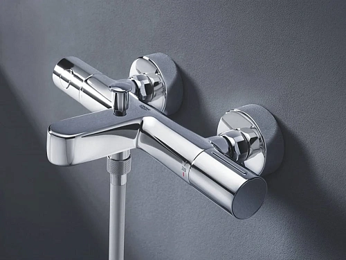 Смеситель для ванны GROHE Grohtherm 800 (34766000) хром термостатический Смеситель для ванны GROHE Grohtherm 800 (34766000) хром термостатический