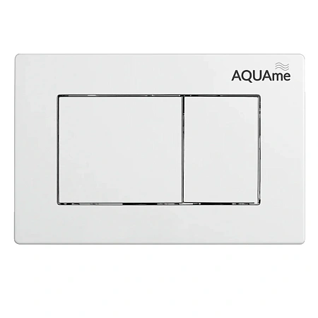 Клавиша смыва AQUAme AQM4102W белый Клавиша смыва AQUAme AQM4102W белый