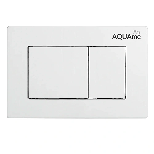 Клавиша смыва AQUAme AQM4102W белый Клавиша смыва AQUAme AQM4102W белый