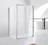 Картинка анонса товара «душевой уголок cezares molveno-ah-12-150/90-p-cr 150x90см стекло рифленое, профиль хром»
