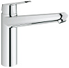 Картинка анонса товара «смеситель для кухни grohe eurodisc cosmopolitan с низким изливом, хром (33770002)»