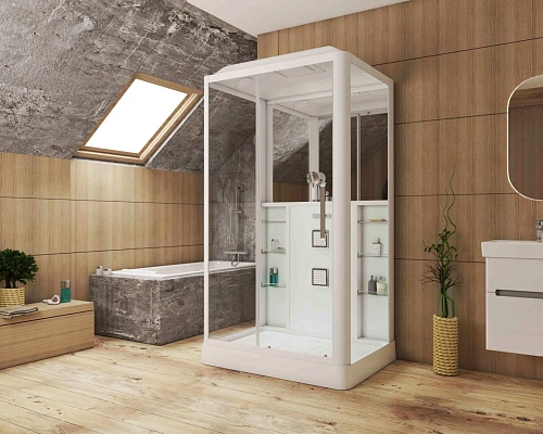 Душевая кабина GROSSMAN GR127L (90x120x225) Душевая кабина GROSSMAN GR127L (90x120x225)