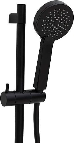 Душевой гарнитур Allen Brau Eclipse 5.E1008-31 черный матовый Душевой гарнитур Allen Brau Eclipse 5.E1008-31 черный матовый