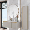 Тумба под раковину Armadi Art QUATRO 1 100CM CASHMERE профиль MATT GOLD 790-M1-100-CM-MG Кашемир матовый Тумба под раковину Armadi Art QUATRO 1 100CM CASHMERE профиль MATT GOLD 790-M1-100-CM-MG Кашемир матовый