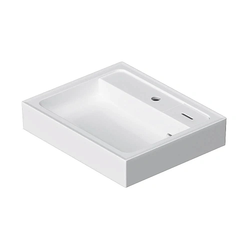 Раковина AM.PM X-Joy M85WCC0601WG050 над стиральной машиной, керамическая, 60x50 см, белый Раковина AM.PM X-Joy M85WCC0601WG050 над стиральной машиной, керамическая, 60x50 см, белый