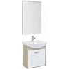 Комплект мебели Aquanet Грейс 60 дуб сонома/белый (1 ящик, 2 дверцы) 00198802