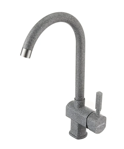 Смеситель для кухни Aquaton Лиам серый 1AX003FCXX230 Смеситель для кухни Aquaton Лиам серый 1AX003FCXX230