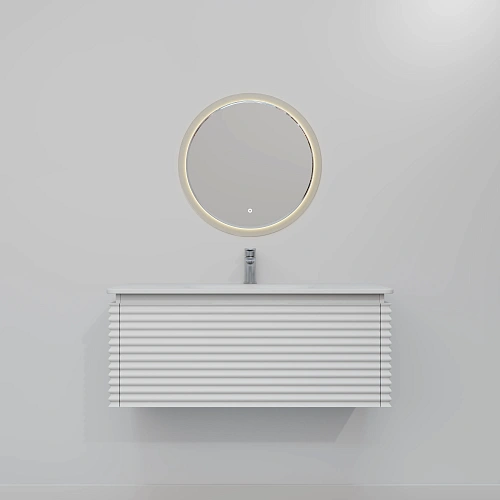 Комплект мебели ArtDecco Jacqueline 100 AJC10W34S1MF белый Комплект мебели ArtDecco Jacqueline 100 AJC10W34S1MF белый