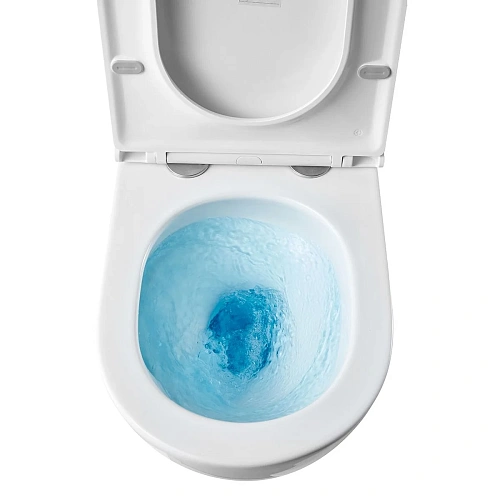 Унитаз подвесной Lemark GLAZER, безободковый с сиденьем микролифт,смыв торнадо, белый глянец 9614003 Унитаз подвесной Lemark GLAZER, безободковый с сиденьем микролифт,смыв торнадо, белый глянец 9614003