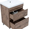 Тумба под раковину Aquanet Нота New 60 00344139 напольная, дуб веллингтон табак Тумба под раковину Aquanet Нота New 60 00344139 напольная, дуб веллингтон табак