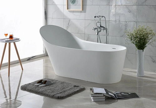 Ванна из искусственного камня Timo solid KIRSTI1785L (1785x760x838) Ванна из искусственного камня Timo solid KIRSTI1785L (1785x760x838)