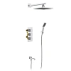 Душевая система Timo Tetra-thermo SX-0199/00SM встраиваемая с термостатом хром