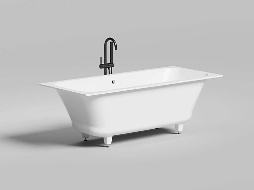 Ванна из искусственного камня Salini ORLANDA AXIS 170x75 покраска по RAL полностью 103223MF S-Stone Ванна из искусственного камня Salini ORLANDA AXIS 170x75 покраска по RAL полностью 103223MF S-Stone