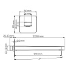 Излив WasserKRAFT A270 хром Излив WasserKRAFT A270 хром