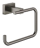 Держатель туалетной бумаги GROHE Essentials Cube, темный графит матовый (40507AL1)