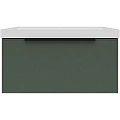 Тумба под раковину La Fenice SIMPLA Grigio 80 FNC-01-SIM-G-80 серо-зеленая Тумба под раковину La Fenice SIMPLA Grigio 80 FNC-01-SIM-G-80 серо-зеленая