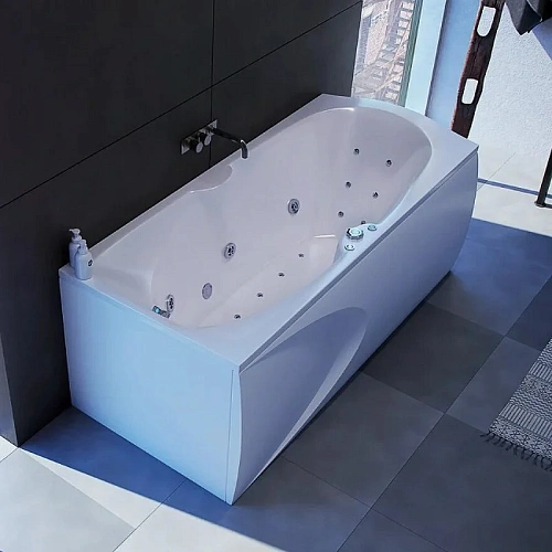 Акриловая ванна Aquatek Европа пустая с фронтальныйм экраном слив слева, вклеенный каркас EVR180-000 EVR180-0000041 Акриловая ванна Aquatek Европа пустая с фронтальныйм экраном слив слева, вклеенный каркас EVR180-000 EVR180-0000041