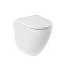 Унитаз напольный Kludi RESA D 24WCB0443 керамический, без сиденья