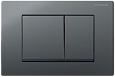 Клавиша смыва CHARUS MINIMALISTA FP.310.GRP.01 графит Клавиша смыва CHARUS MINIMALISTA FP.310.GRP.01 графит