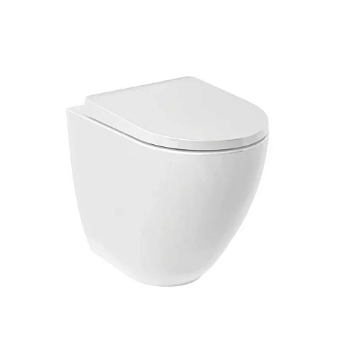 Унитаз напольный Kludi RESA D 24WCB0443 керамический, без сиденья Унитаз напольный Kludi RESA D 24WCB0443 керамический, без сиденья