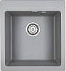 Кухонная мойка Paulmark ZEMAR PM104651-GRM серый металлик 450х510 мм